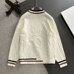 Canada Goose Cream Sweater with Striped Accents